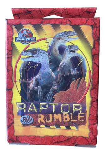 Jurassic Park 3 Puzzle Hasbro Original 2001 Raptor Rumble