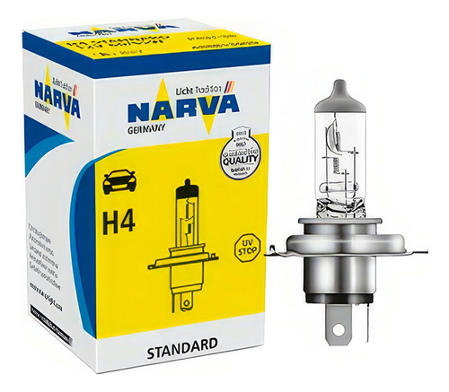 Foco Narva H4 12v 130/100w P43t