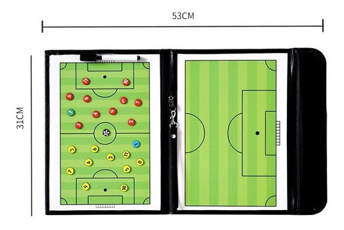 Set Tablero Entrenador Fútbol Escuela Fútbol Importado