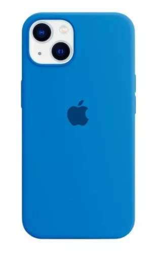 Funda protectora Premium Silicone case azul real con diseño [capas para  celulares] para iPhone iPhone Compatível com iphone 13 mini / 13 / 13 pro /  13 max por 1 unidad