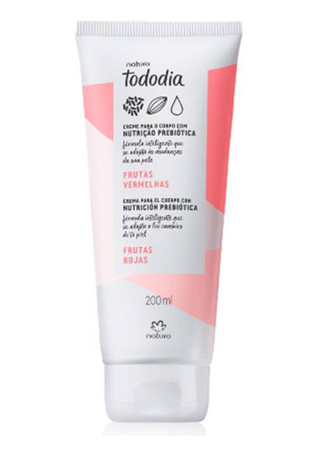 Natura Tododia Frutas Rojas Crema Para El Cuerpo 200ml