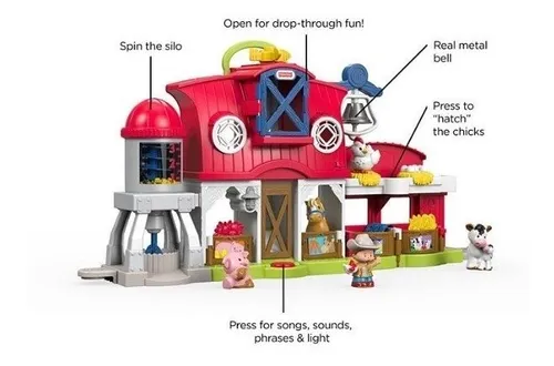 Fisher Price Little People Granja Cuidado De Animales Cuotas sin