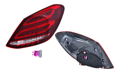 Calavera Izq O Der Full Led Depo Mercedes-benz C250 15