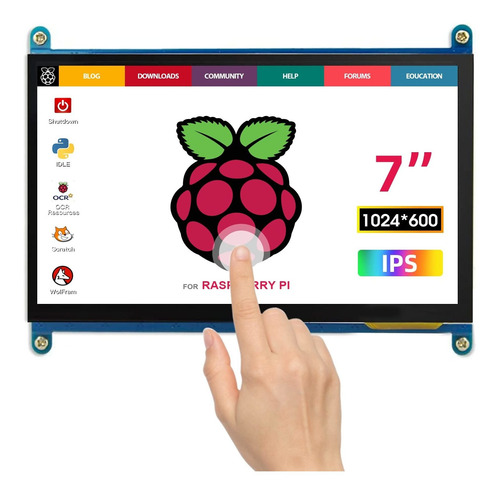 Pantalla Tactil Mini Monitor Hdmi Lcd Para Raspberry Pi Pc