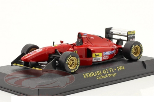 Ferrari 412 T1 # 28 Gerhard Berger 1994 Ixo Altaya Esc 1/43