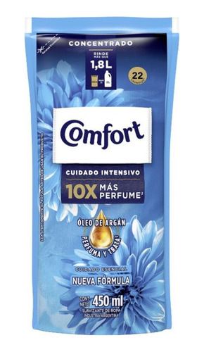 Suavizante Concentrado Comfort 450ml Pack X 3