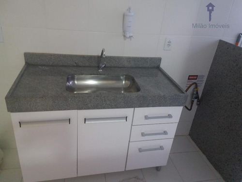 Apartamento Com 2 Dormitórios À Venda, 47 M² Por R$ 165.000 - Parque Sicília - Campolim - Votorantim/sp - Ap0669