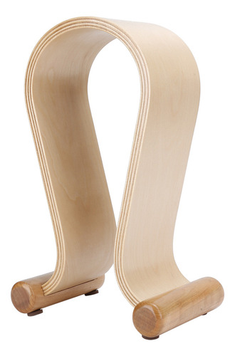 Soporte Para Auriculares En Forma De U, Color Abedul, Madera