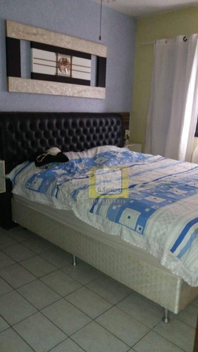 Imagem 6 de 17 de Cobertura Com 3 Dormitórios À Venda, 208 M² Por R$ 550.000,00 - Vila Guilhermina - Praia Grande/sp - Co0001