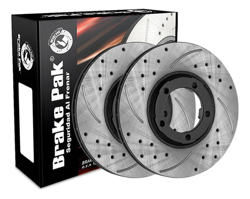 Discos De Freno Marca Brake Pak Para Mitsubishi Monterowagon