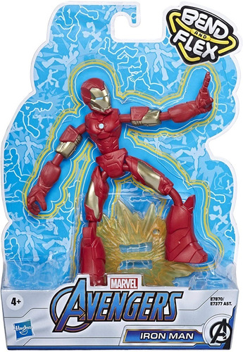 Marvel Bend And Flex Iron Man