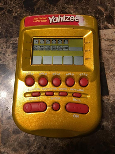 Yahtzee De Mano Electrónico [gold]