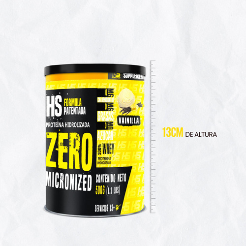 Proteína Isolate Inmortal Suplements 500g Sabores Vainilla