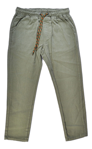 Pantalón Gabardina Niño Verde