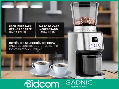 Molinillo de Cafe Electrico Gadnic Kahve Línea Cuk