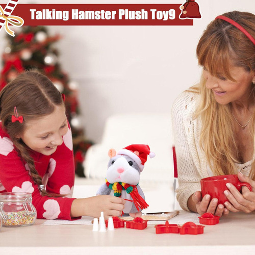Hamster Falante De Pelúcia, Brinquedo De Pelúcia Engraçado