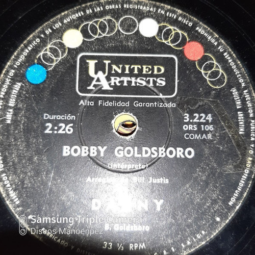 Simple Bobby Goldsboro United Artists C12