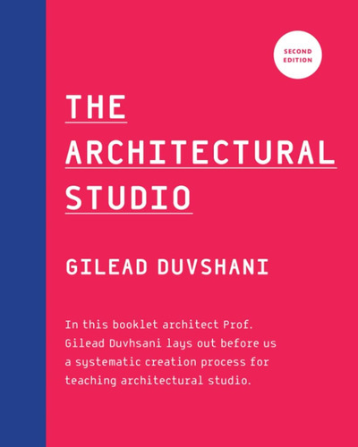 Libro: The Architectural Studio