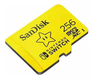Memoria Micro Sd Nintendo Switch Uhs-i Sandisk Sdsqxao 256gb