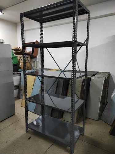 Estantes Metalicos 50.cm 5 Paños 3 Refuerzos 2.00x0.92x0.50