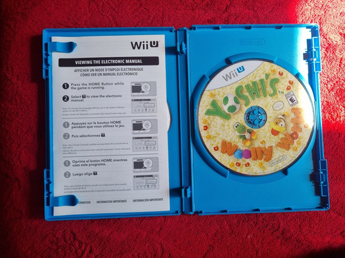 Yoshi's Woolly World Nintendo Wii U Videojuego Completo (Usado)