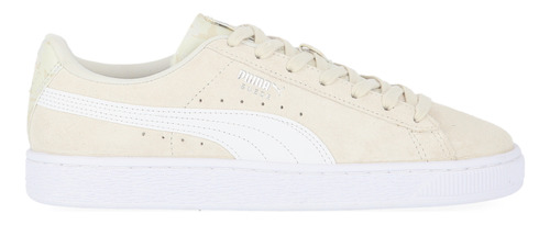 Zapatillas Puma Suede Camo Mujer En Gris Y Blanco