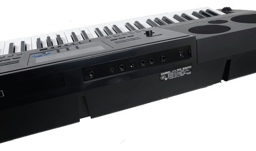 Teclado Casio Wk 6600 Workstation 76 Teclas Wk-6600 Cor Preto Voltagem