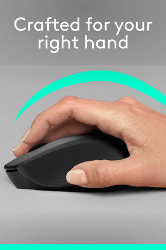Ratón Inalámbrico Logitech M331 Silent Plus Negro