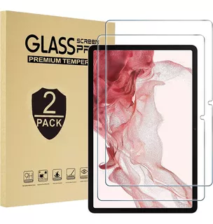 2 Micas Protector Para Samsung Galaxy Tab S7 T870 T875 S8