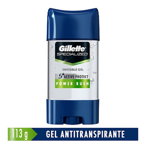 Desodorante Gillette Triple Protección System Cleargel Power