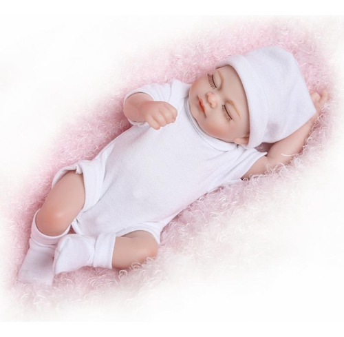 Reborn Baby Doll Girl Juguete De Baño De Bebé Cuerpo De Sili