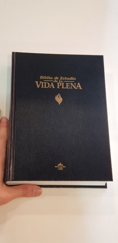 Biblia De Estudio De La Vida Plena Rvr 1960, Tapa Dura