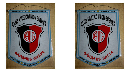 Banderin Chico 13cm Club Unión Güemes Salta