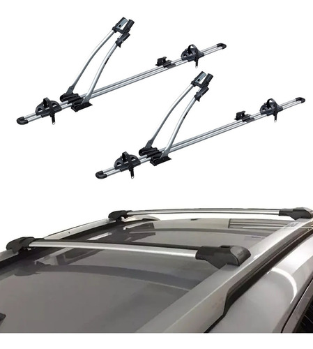 Travessa De Teto Wrv 15 A 2020 + 2 Suporte Bike Thule 532