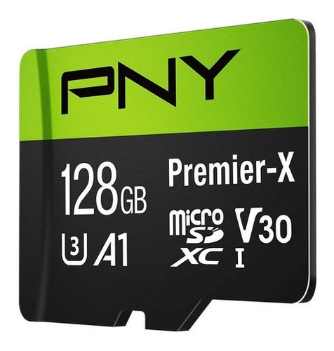 Memoria Microsd Pny Elite Premier X 128gb Ultrafast V30 U3
