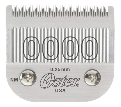 Cuchilla Oster #0000 0.25mm Repuesto Máquina