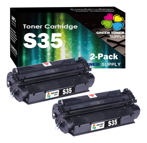 Green Toner Supply (2 Unidades) Compatible Con Cartucho De .