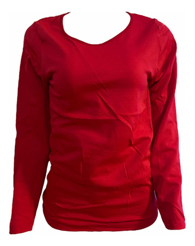 5 Blusas Termicas Cuello Redondo Colores