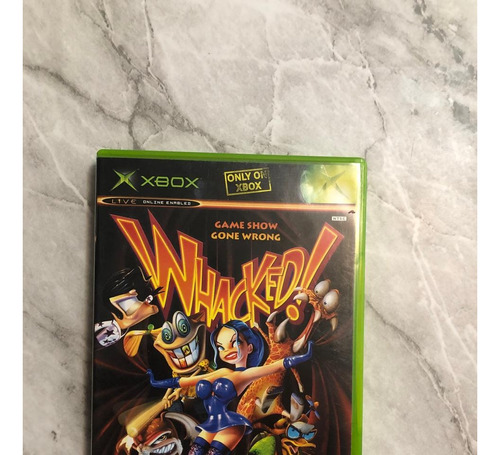 Whacked! Ntsc Xbox Original, Juego Muy Raro De Coleccion