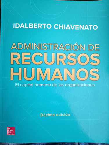 Administracion De Recursos Humanos - Idalberto Chiavenato