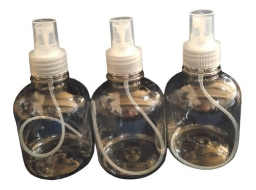 Botella Plástica 250 Campanita Con Atomizador X 20 Unidades