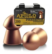 Comprar Balines Apolo Predator 5,5 Caja X 200 Aire Comprimido Rifle