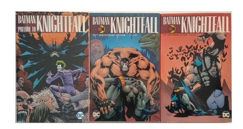 Tpb Batman Knightfall Prelude Trilog ( English ) Bane Azrael (Usado)