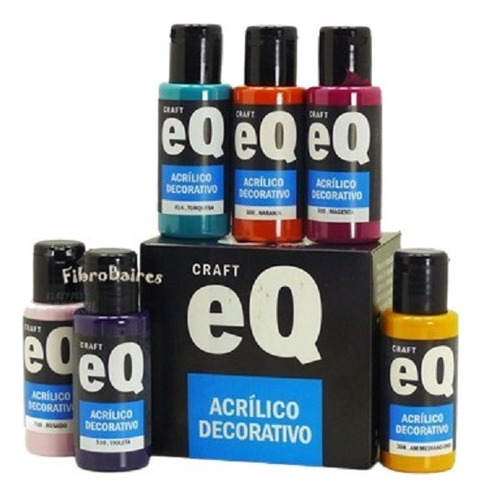 Oferta!!! 20 Potes Pintura Acrilica Eq Arte X 50cc 