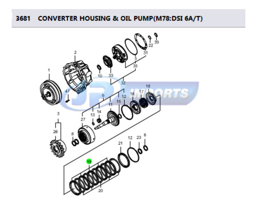Jogo Com 16 Disco De Aco Do Cambio M78 Ssangyong Actyon