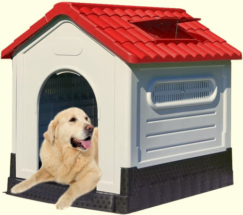 Casa Para Perros Raza G R A N D E De Invierno Lluvia Verano 