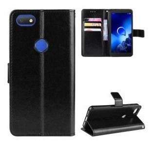 Flip Cover Alcatel V1 Negro