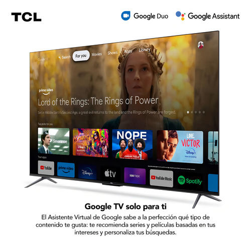 Smart TV LED 85 Tcl 85p745 4k Hdr Google Tv