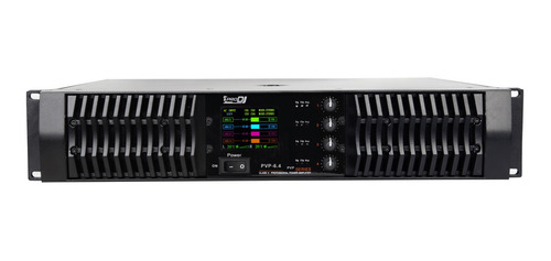 Amplificador Pro Dj Pvp-6.4 Potencia Sonido 4canales 1800w