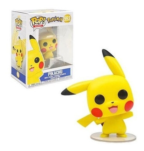 Imagen 1 de 1 de Funko Pop Games: Pokémon Pikachu - Pop 553